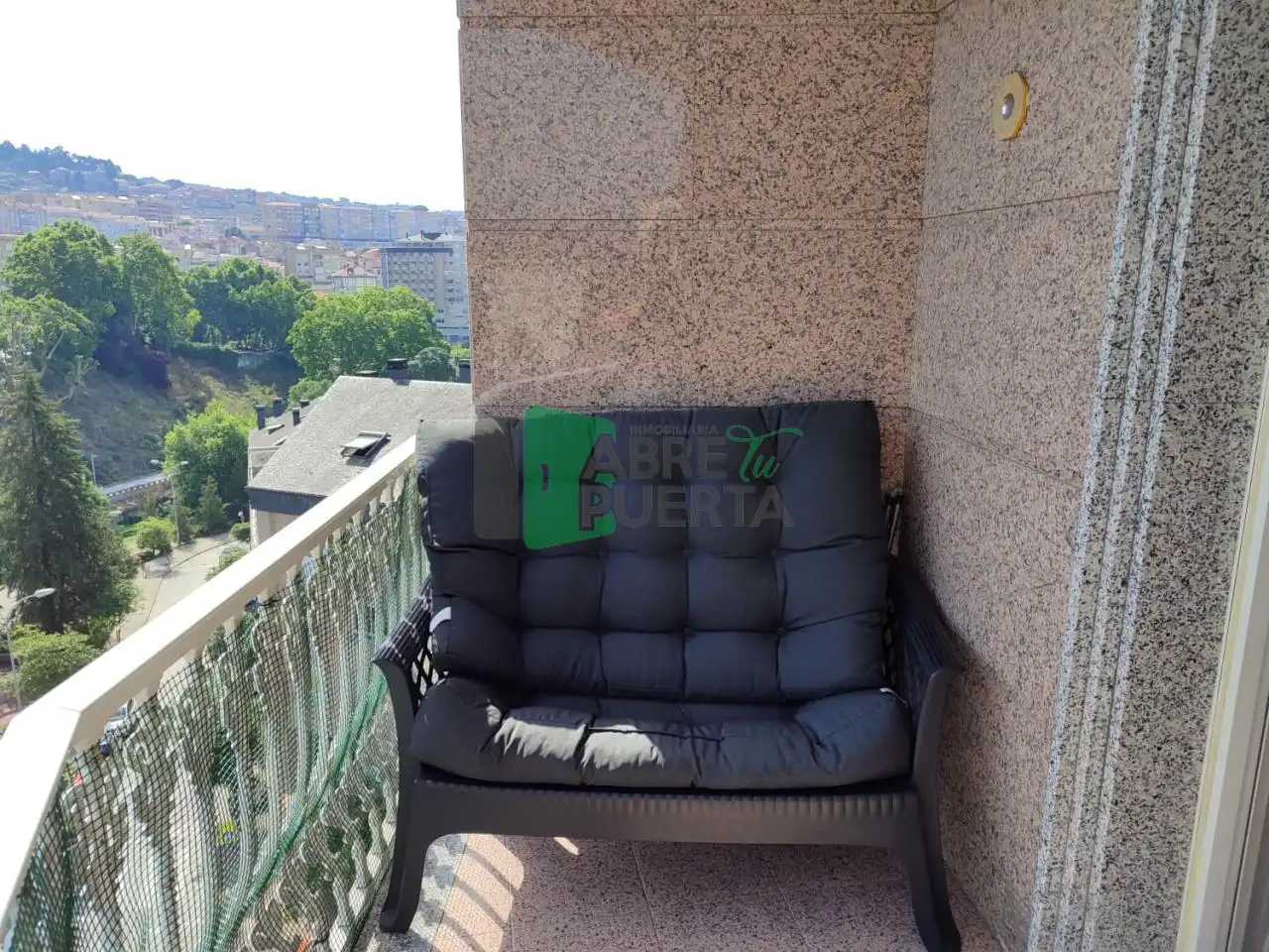 Balcony of Duplexes for sale in Ourense Capital   with Heating, Parquet flooring and Storage room