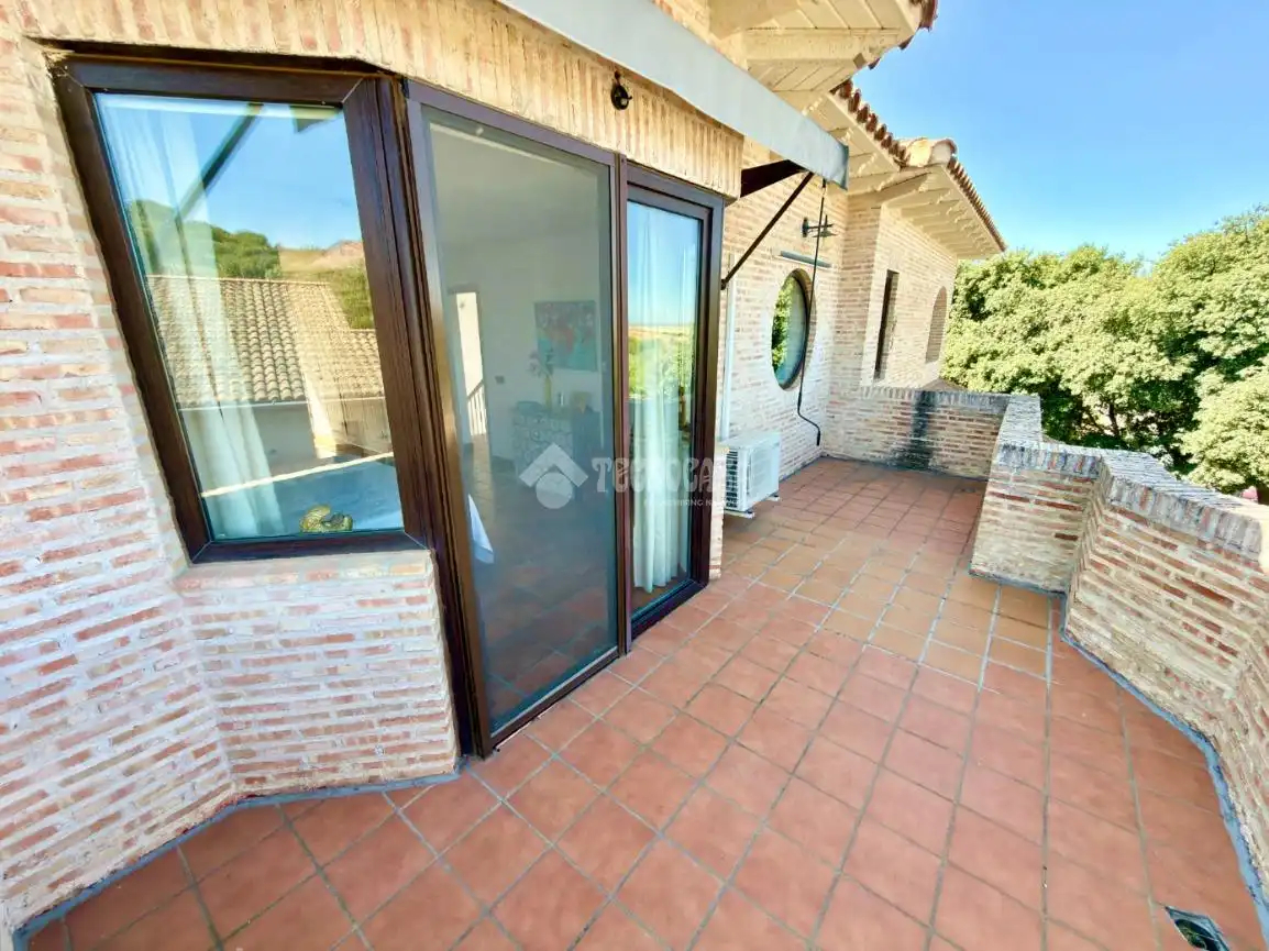 Terrassa de Casa o xalet en venda en Valdeaveruelo amb Aire condicionat, Calefacció i Terrassa