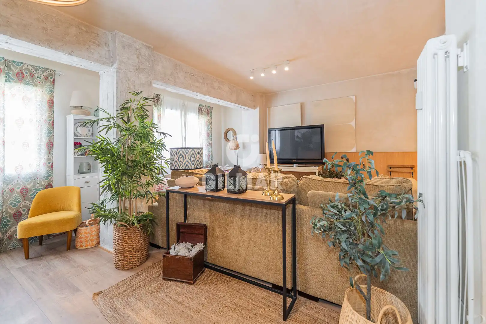 Sala de estar de Piso en venta en Madrid con Calefacción y Amueblado