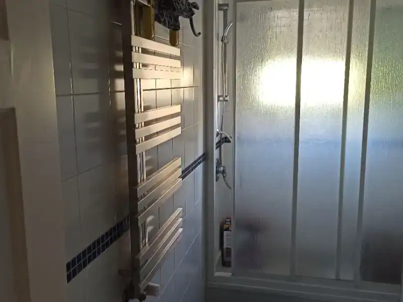 Bany de Casa o xalet en venda en El Puerto de Santa María amb Aire condicionat, Jardí privat i Parquet