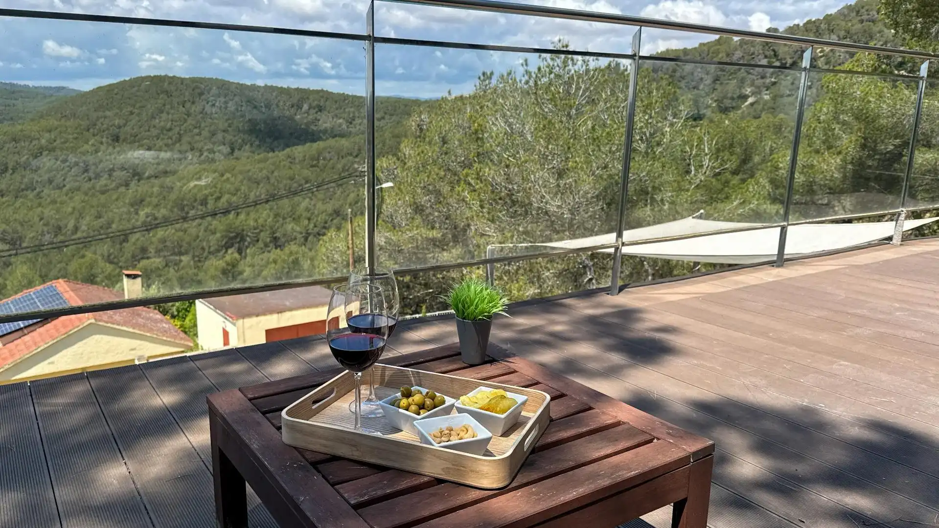 Terraza de Casa o chalet en venta en Olivella con Aire acondicionado, Calefacción y Jardín privado