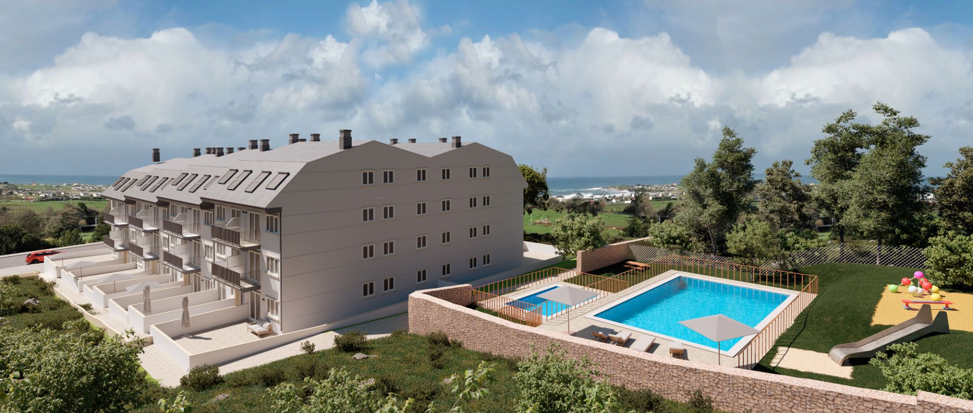 Swimming pool of Attic for sale in Barreiros  with Storage room and Community pool