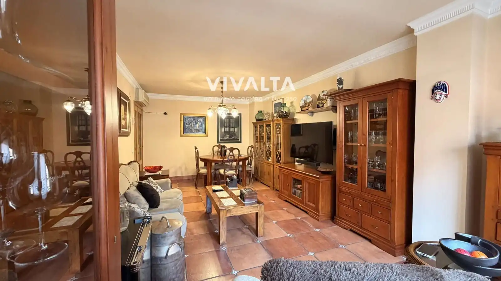 Sala de estar de Dúplex en venta en Madrid con Aire acondicionado, Calefacción y Terraza