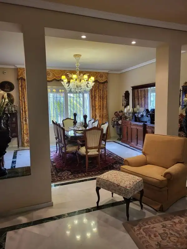 Dining room of Houses for sale in Córdoba  with Air Conditioner, Private garden and Terrace