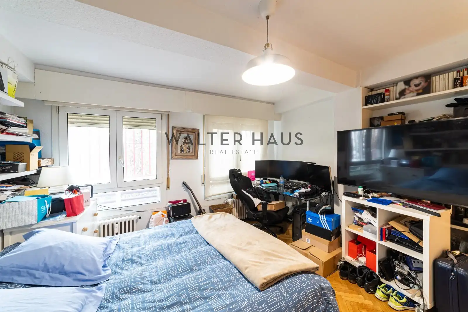 Bedroom of Flat for sale in Madrid  with Air Conditioner, Heating and Terrace