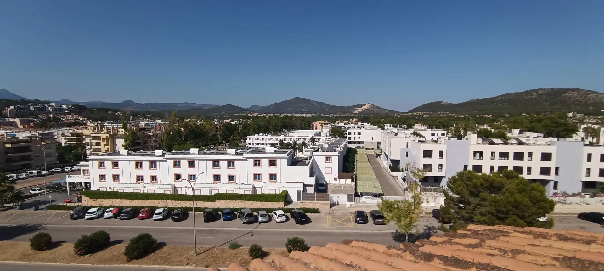 Vista exterior de Pis de lloguer en Calvià amb Terrassa, Moblat i Alarma