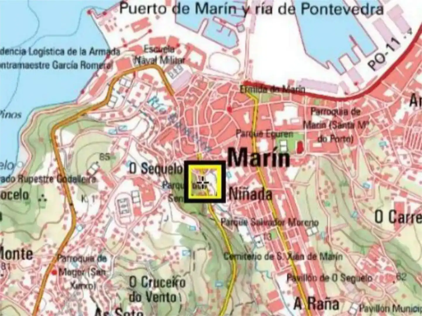 Vista exterior de Residencial en venta en Marín, Pontevedra