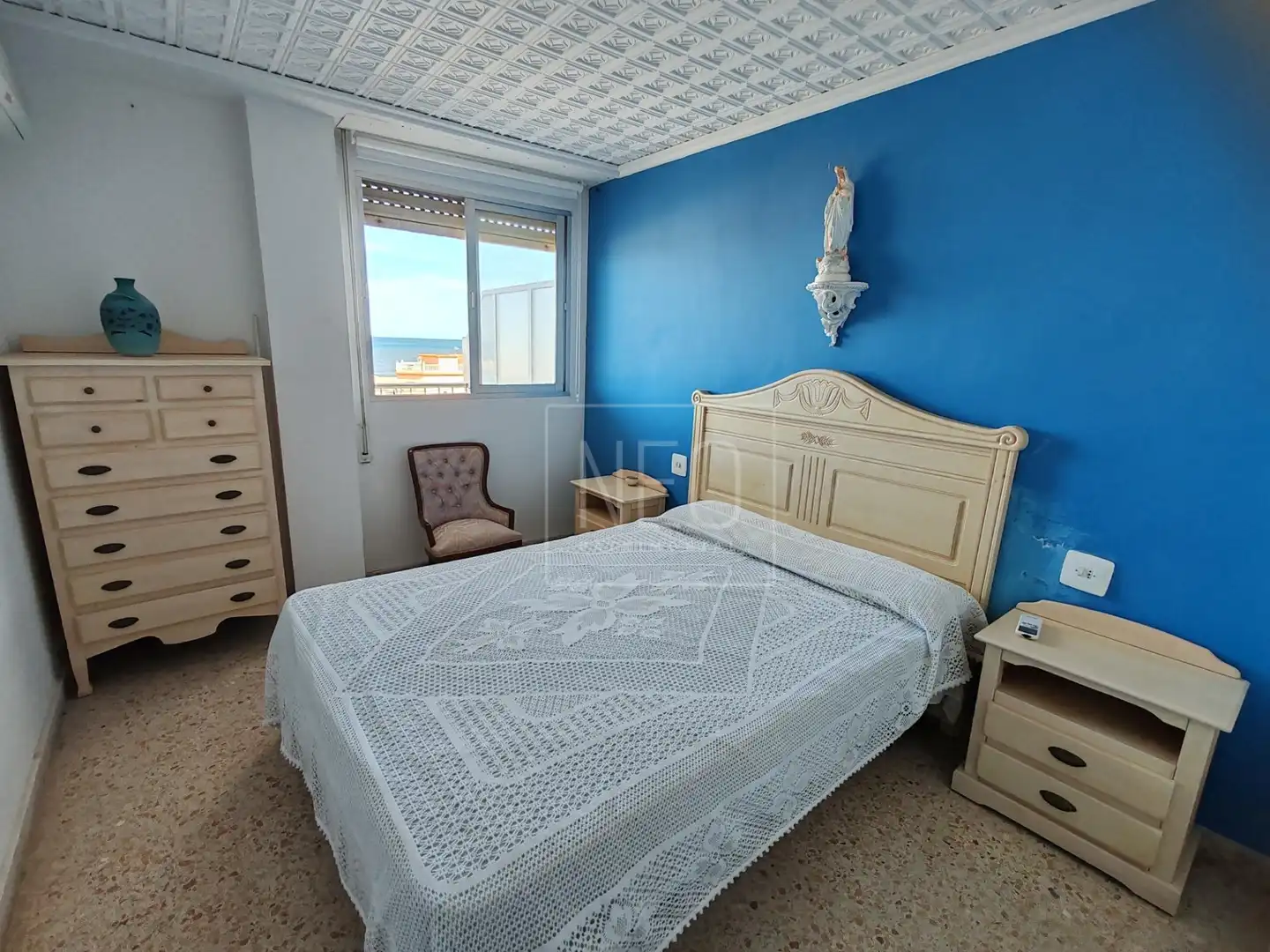 Bedroom of Flat for sale in Dénia  with Air Conditioner, Private garden and Terrace