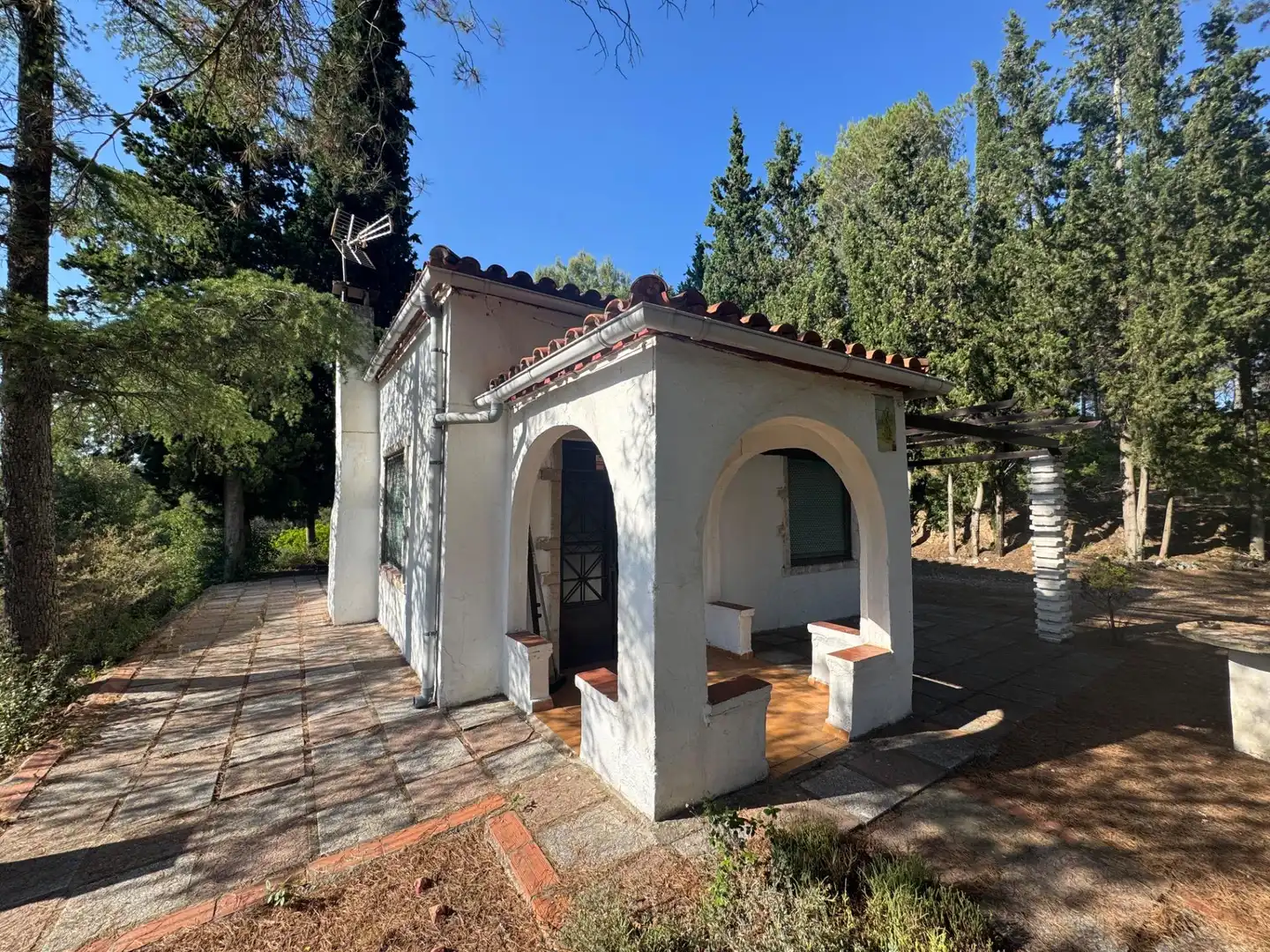 Vista exterior de Finca rústica en venta en Rubí con Jardín privado