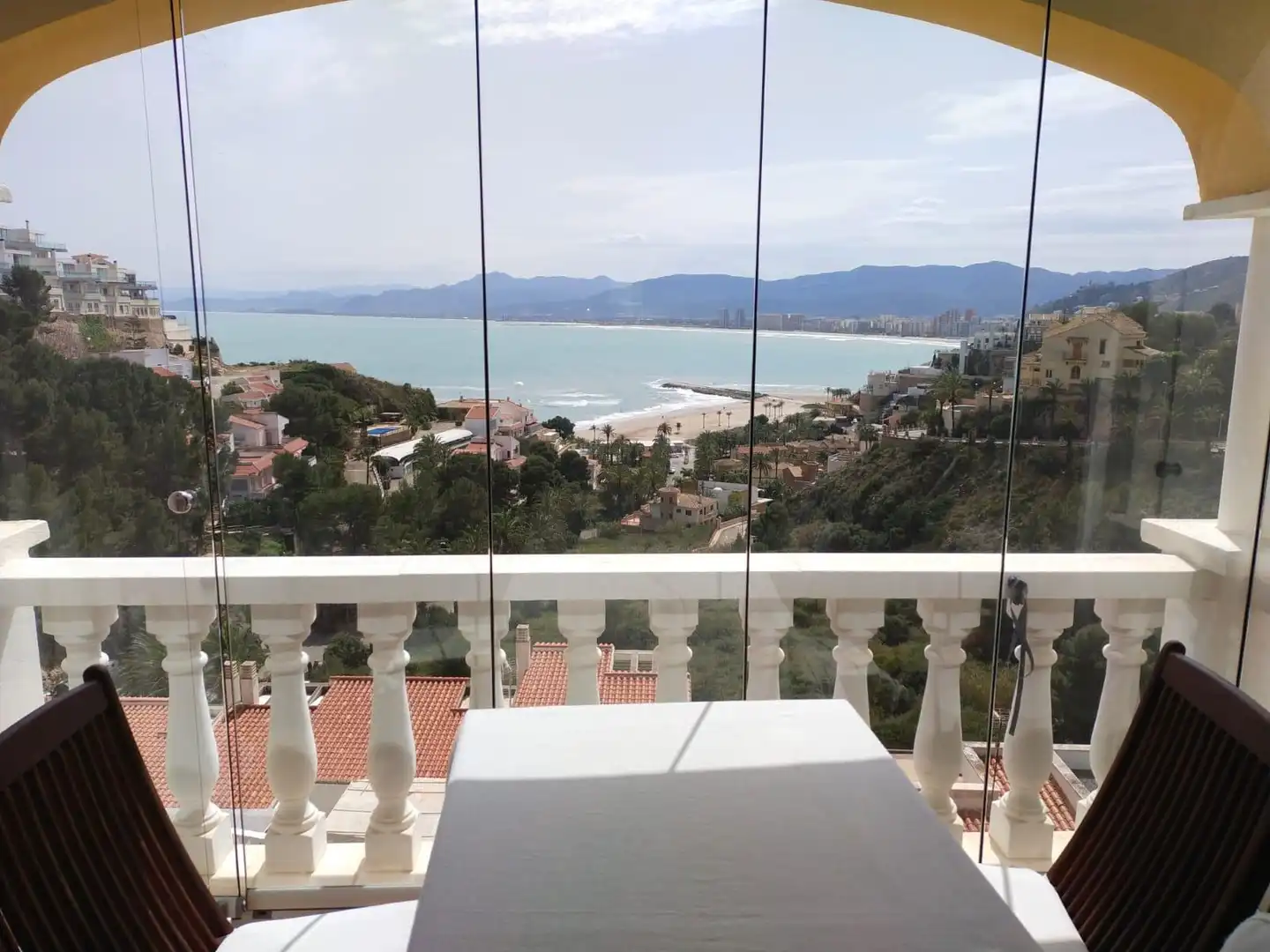 Balcony of Flat for sale in Cullera  with Air Conditioner, Heating and Furnished