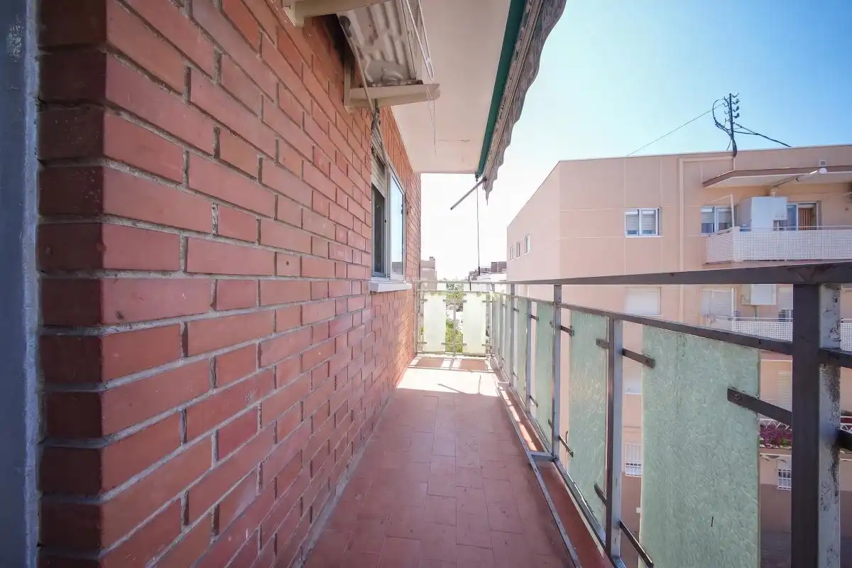 Balcony of Flat for sale in Madrid  with Air Conditioner, Heating and Terrace