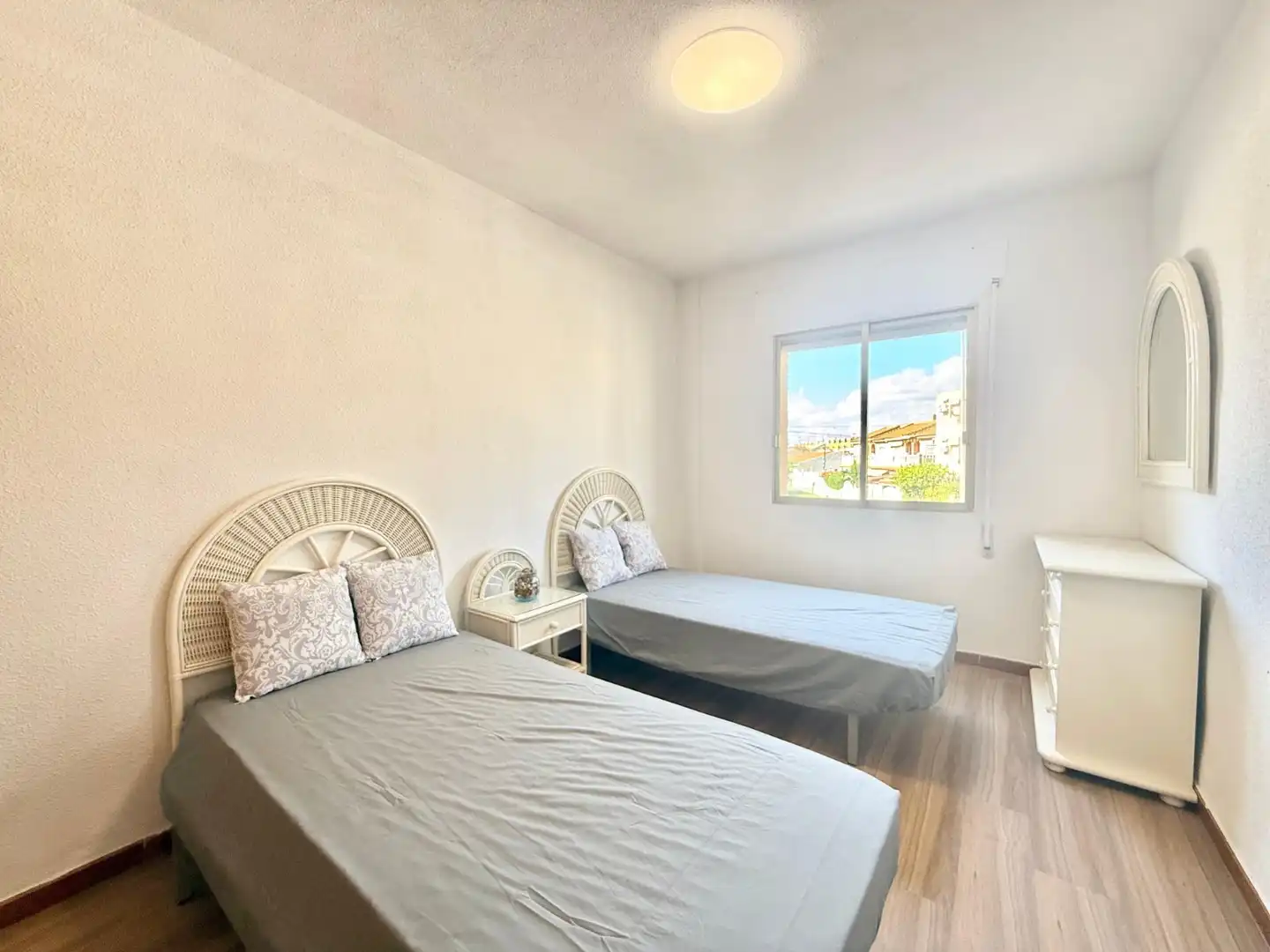 Schlafzimmer von Wohnungen zur Miete in San Javier mit Klimaanlage, Möbliert und Ofen