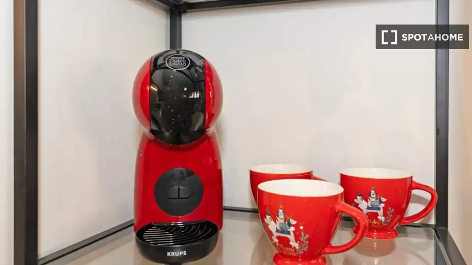 Cocina de Piso de alquiler en Valencia con Aire acondicionado, Calefacción y Amueblado