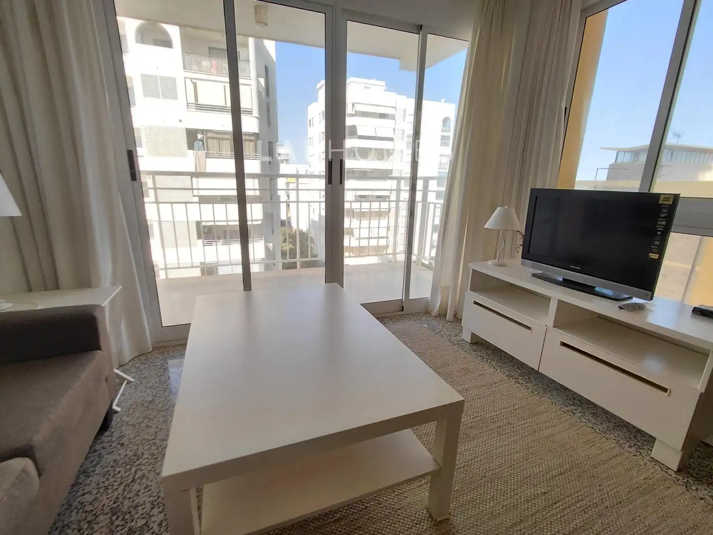 Living room of Apartments for rent in Benicasim / Benicàssim  with Terrace, Furnished and Community pool