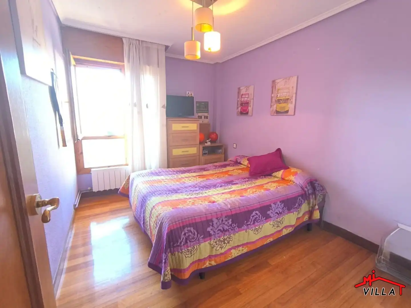 Schlafzimmer von Wohnung zum Verkauf in Colindres mit Heizung, Terrasse und Abstellraum