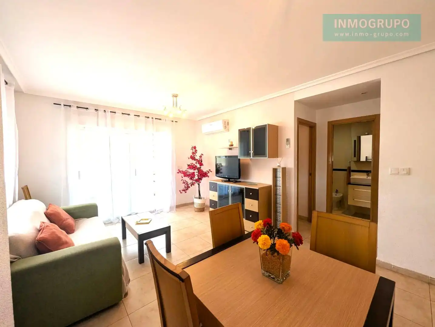 Sala de estar de Apartamento en venta en Oropesa del Mar / Orpesa con Aire acondicionado, Calefacción y Terraza