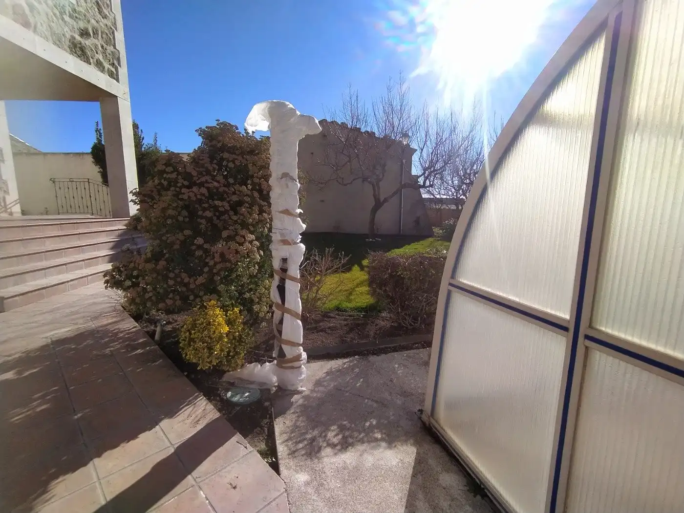 Jardín de Casa o chalet en venta en Cozuelos de Fuentidueña con Calefacción, Jardín privado y Piscina