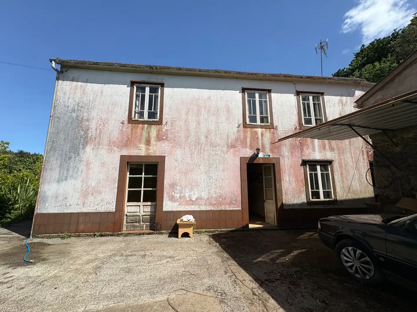 Vista exterior de Casa o chalet en venta en San Sadurniño con Jardín privado, Trastero y Amueblado