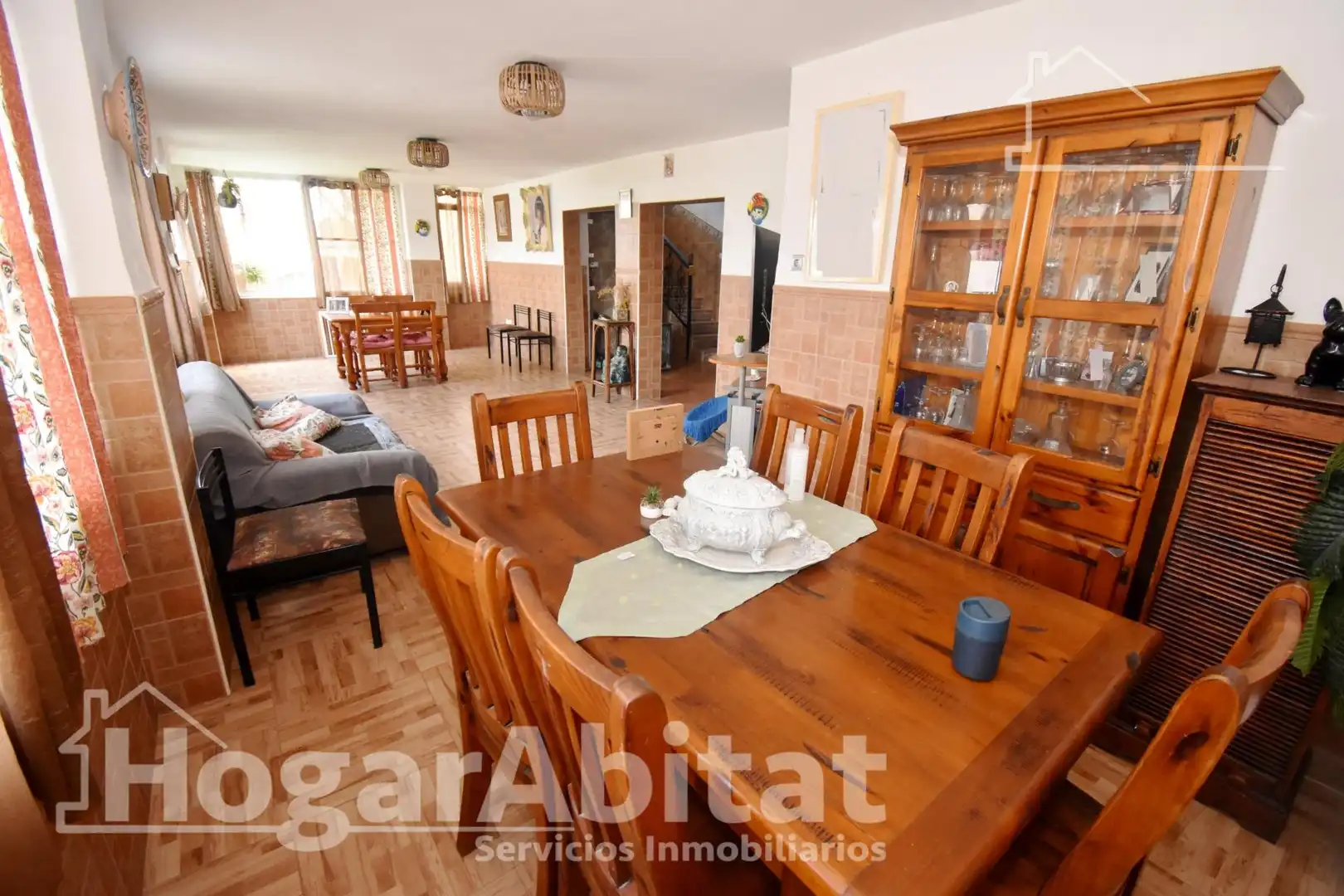 Sala de estar de Casa o chalet en venta en Vila-real con Jardín privado, Terraza y Trastero