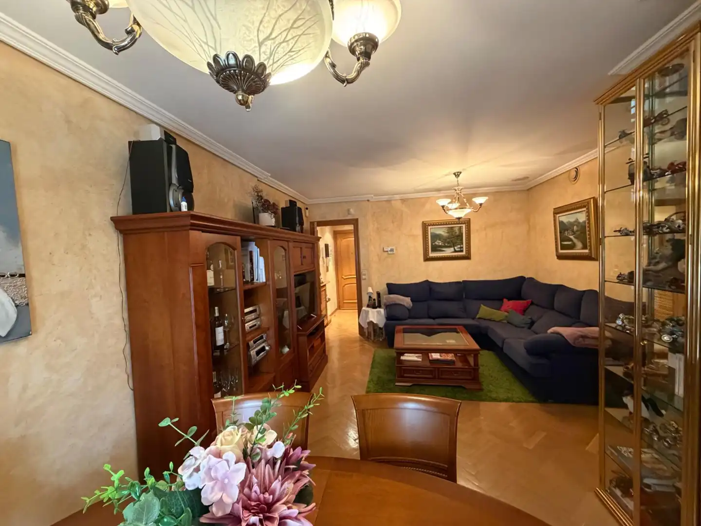 Sala de estar de Piso en venta en Leganés con Aire acondicionado, Calefacción y Parquet