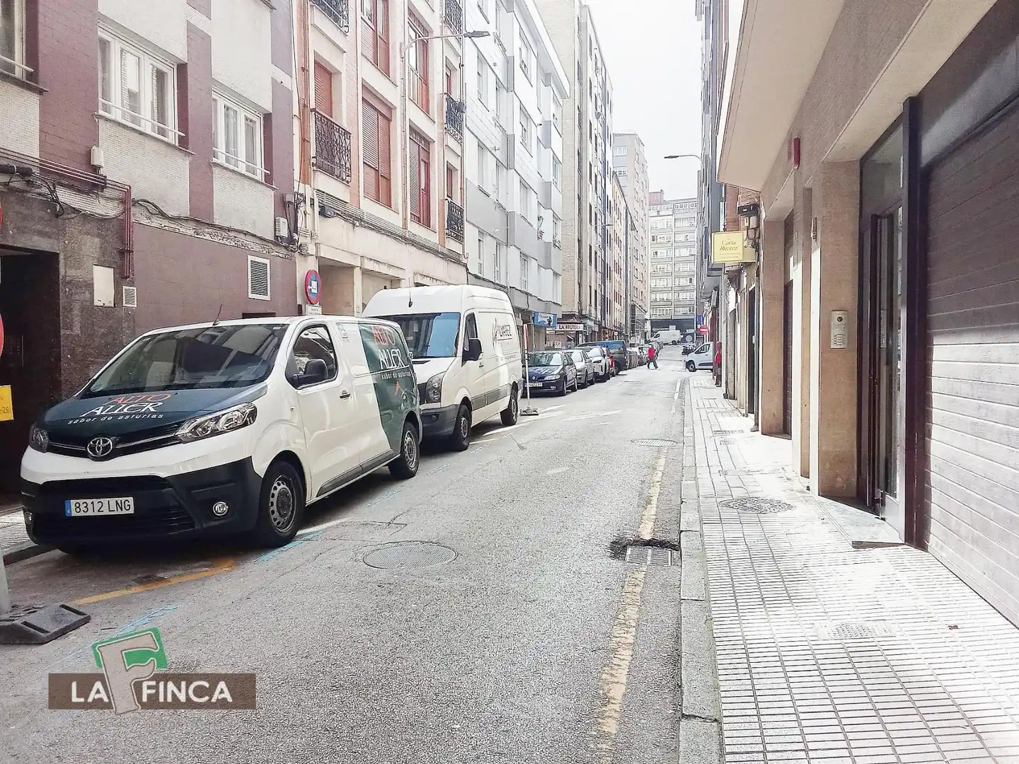Exterior view of Flat for sale in Gijón   with Heating, Parquet flooring and Furnished