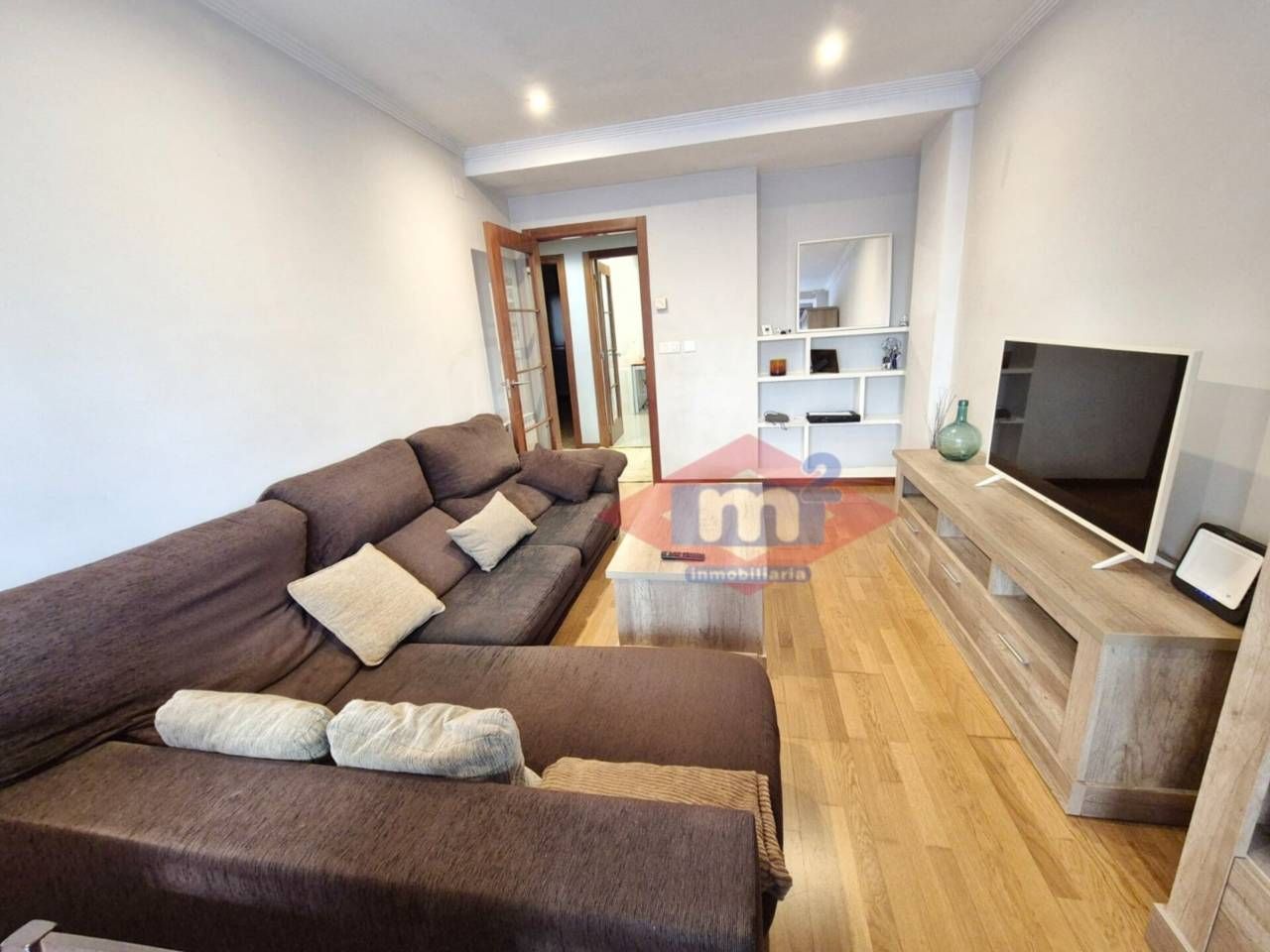 Living room of Flat for sale in Vigo   with Heating and Storage room