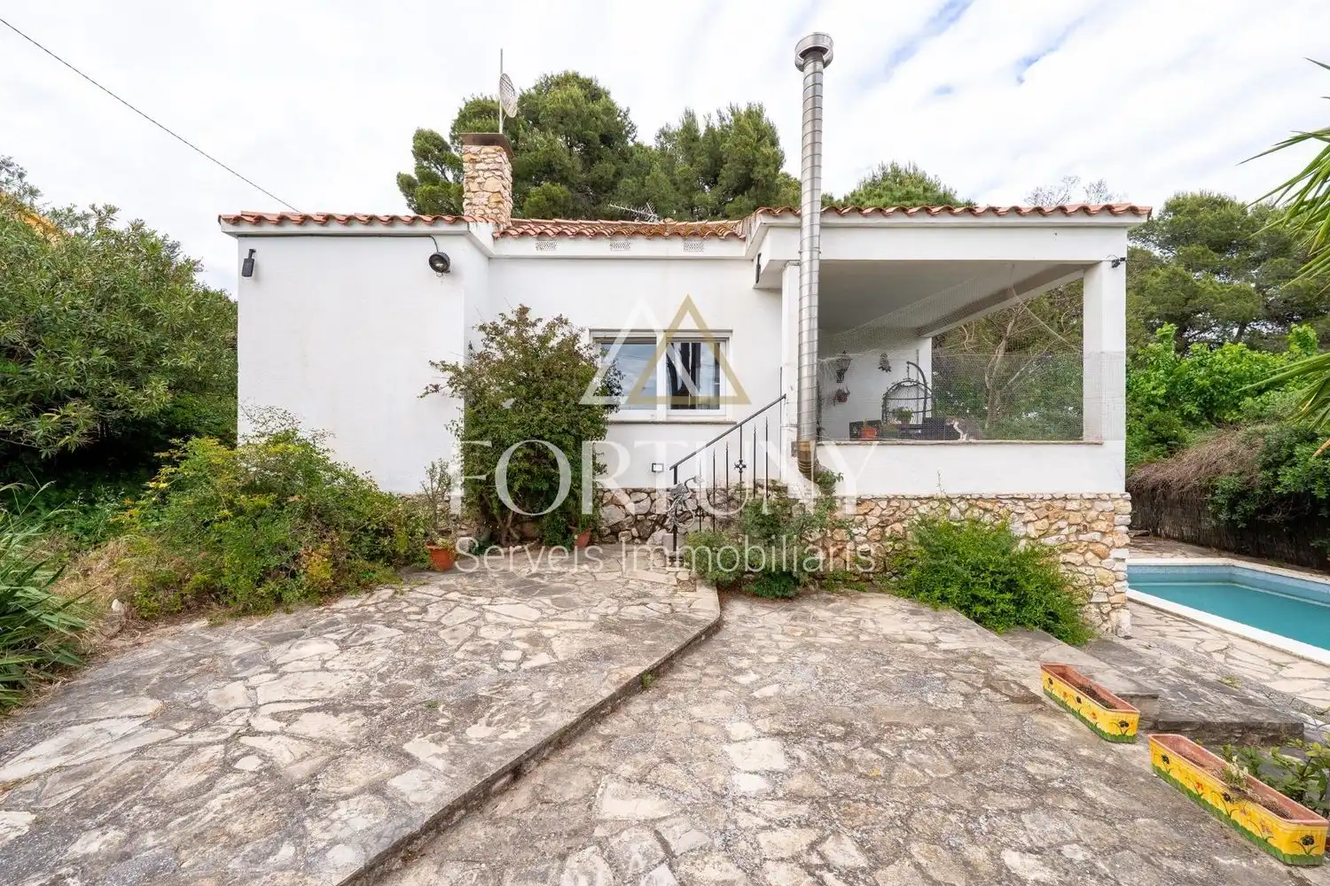 Jardín de Casa o chalet en venta en Alcover con Aire acondicionado y Piscina