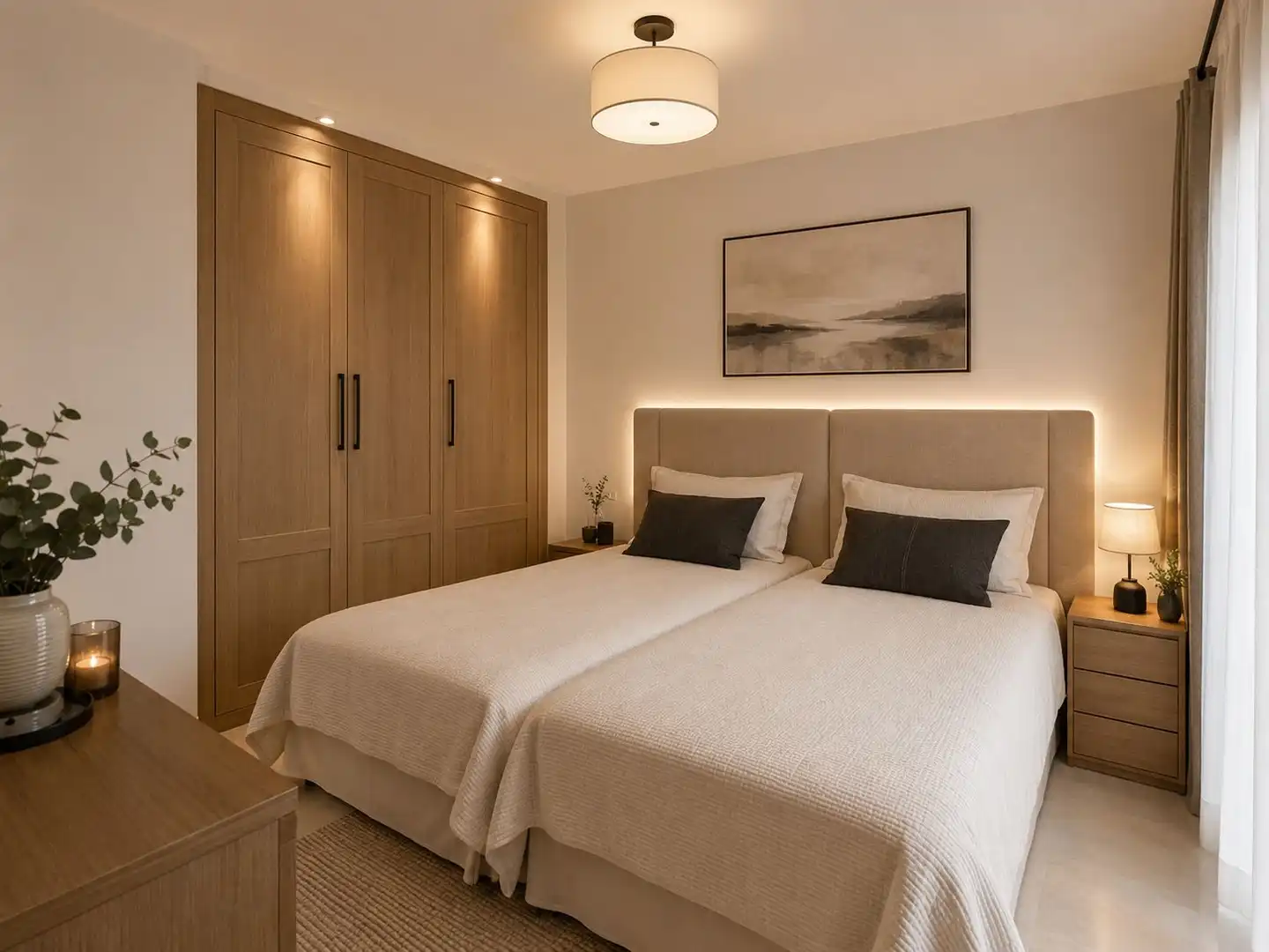 Habitación de Apartamento en venta en Marbella con Aire acondicionado, Calefacción y Amueblado
