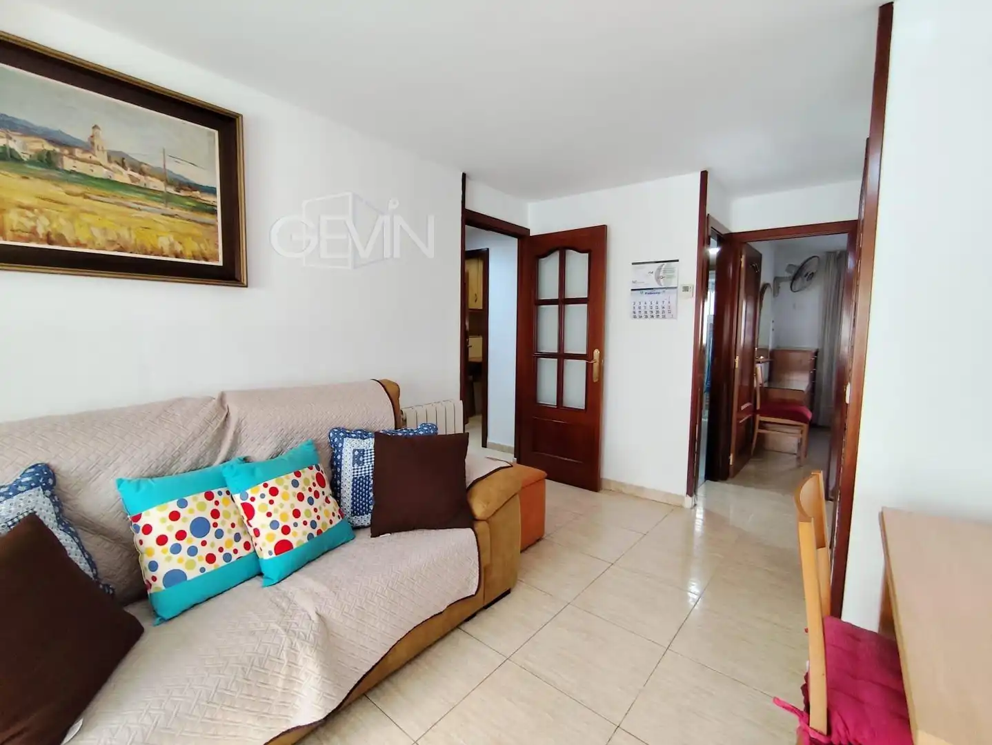 Sala de estar de Piso en venta en Santa Perpètua de Mogoda con Aire acondicionado, Calefacción y Trastero