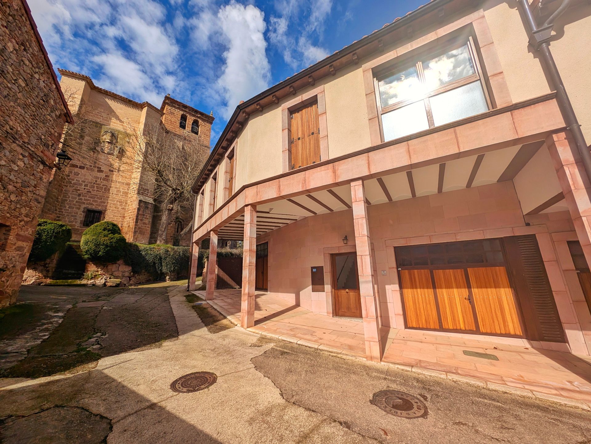 Exterior view of Apartment for sale in Ojacastro  with Heating and Furnished