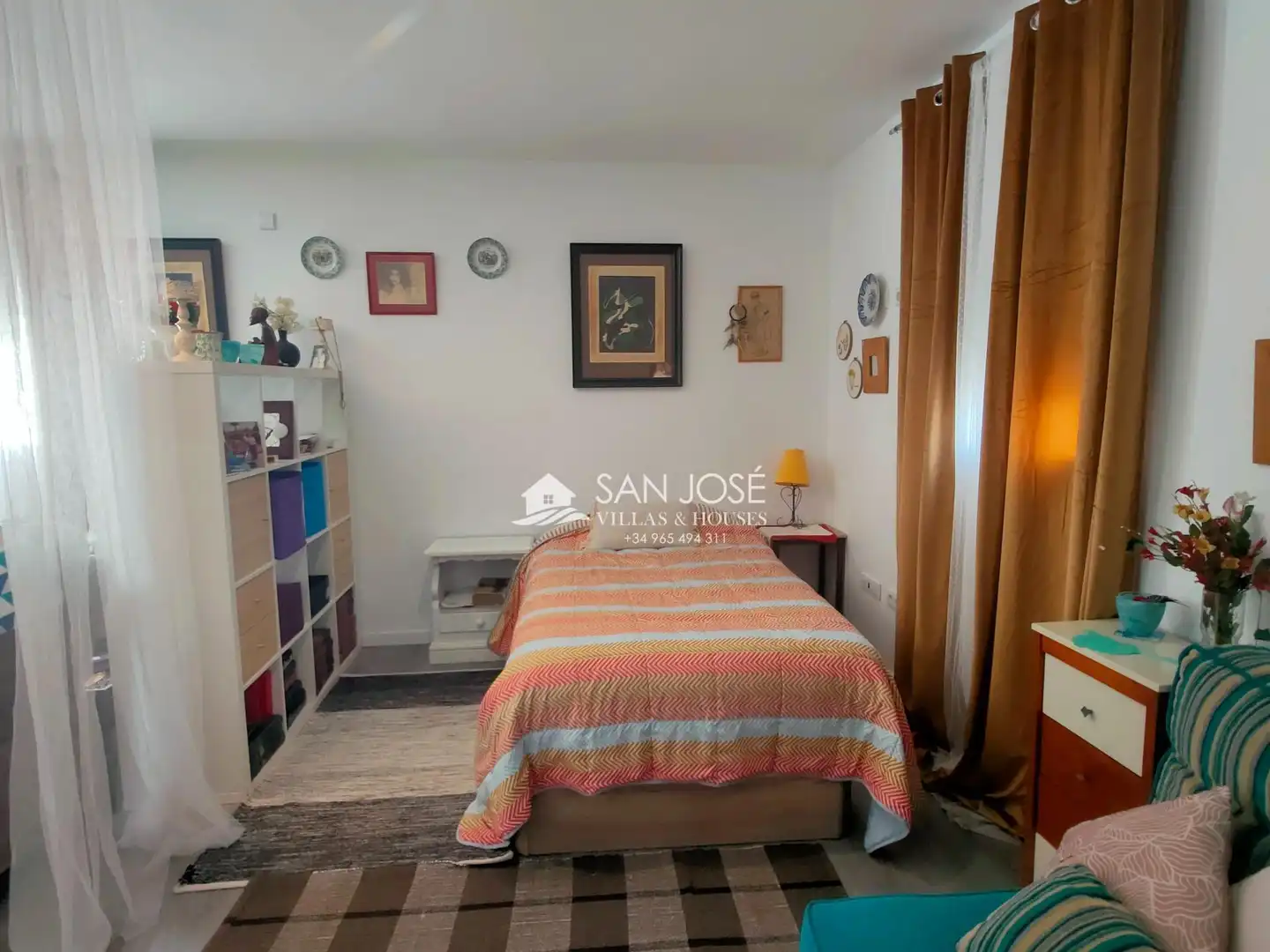 Habitación de Casa o chalet en venta en Aspe con Jardín privado, Trastero y Amueblado