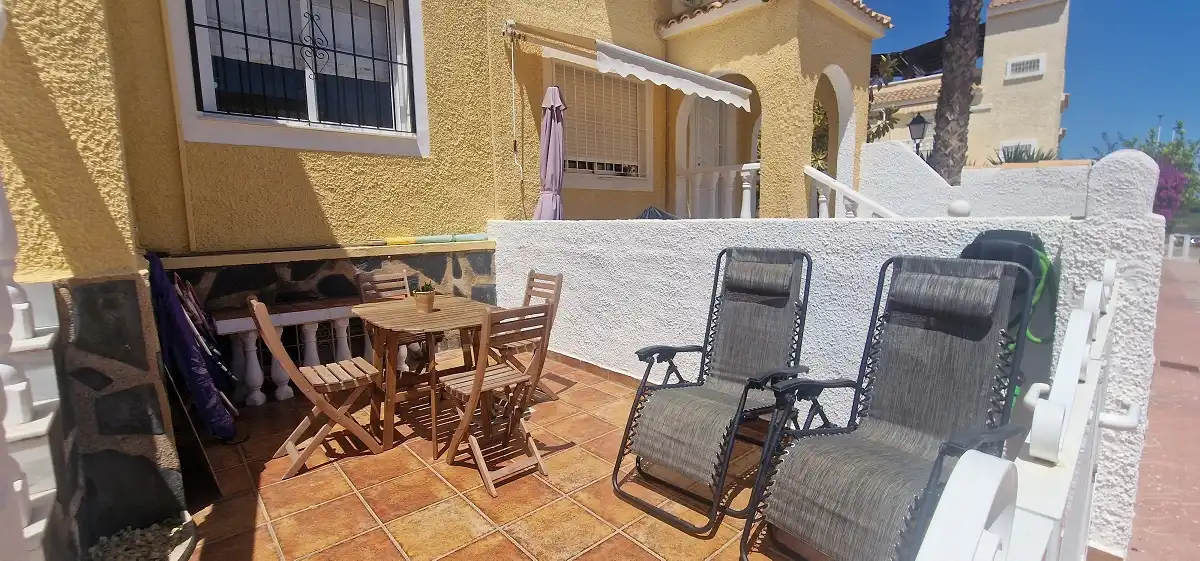 Terrace of Houses for sale in Santa Pola  with Air Conditioner, Terrace and Furnished