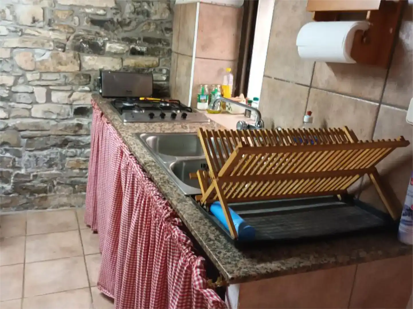 Cuina de Casa adosada en venda en Puente la Reina de Jaca amb Balcó