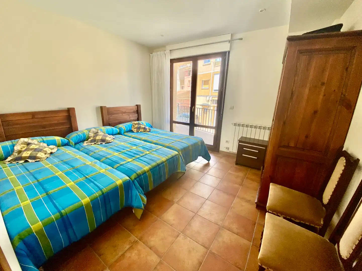 Schlafzimmer von Haus oder Chalet zum Verkauf in Vera de Moncayo mit Klimaanlage, Heizung und Privatgarten