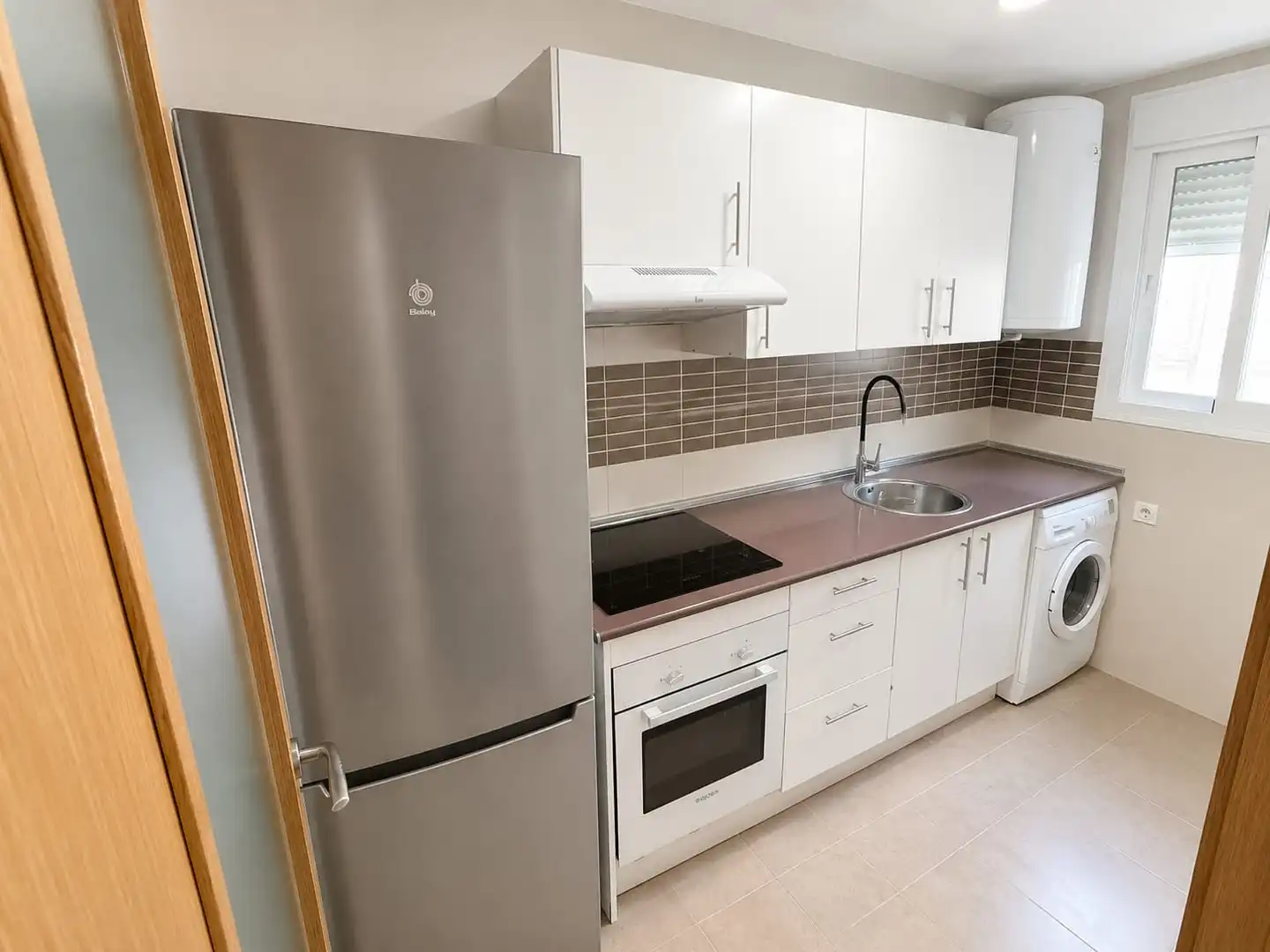 Küche von Wohnung zum Verkauf in Cijuela mit Klimaanlage, Heizung und Parkett