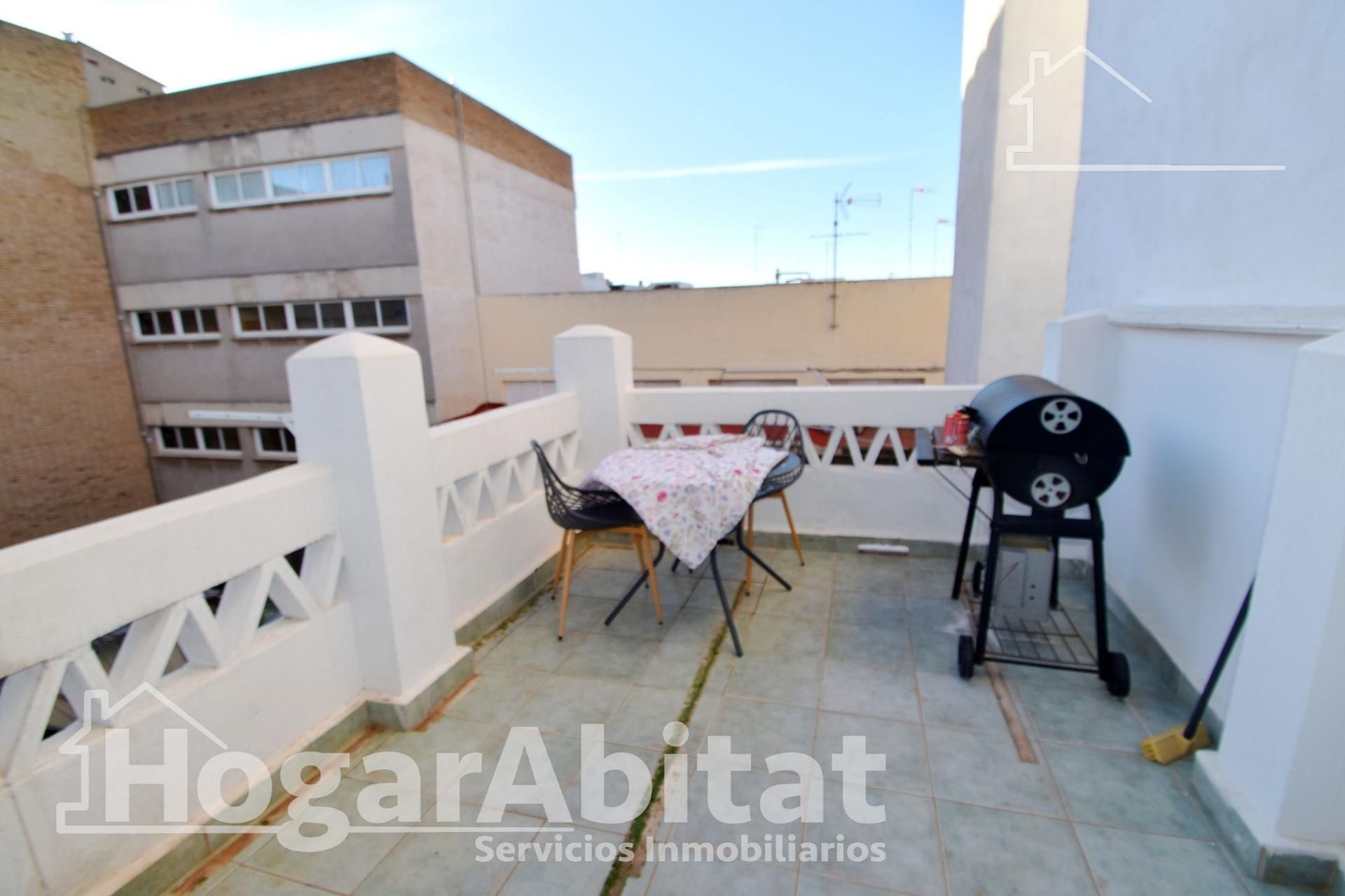 Terraza de Ático en venta en Benetússer con Terraza