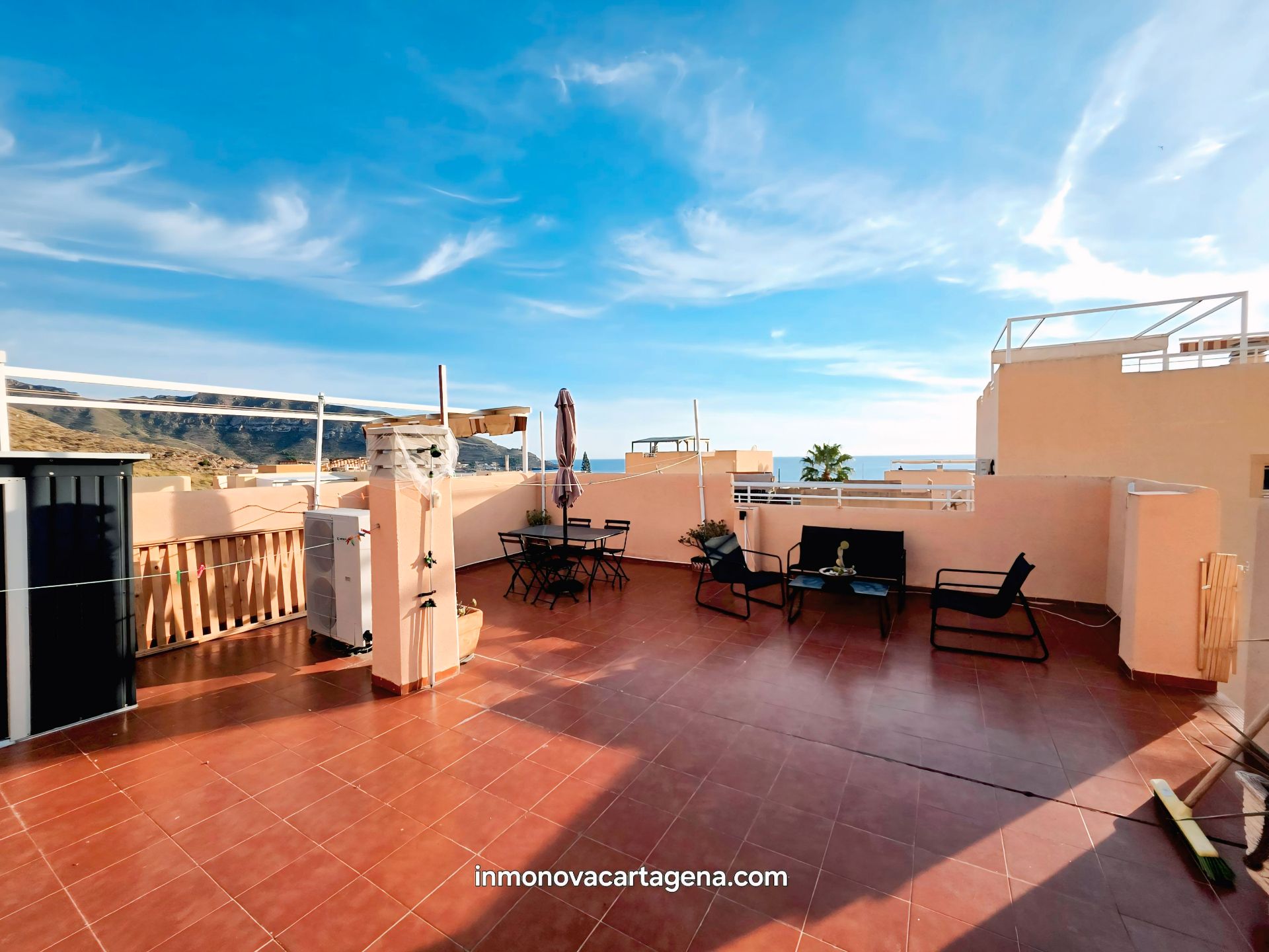 Terrace of Flat for sale in Cartagena  with Terrace, Balcony and Community pool