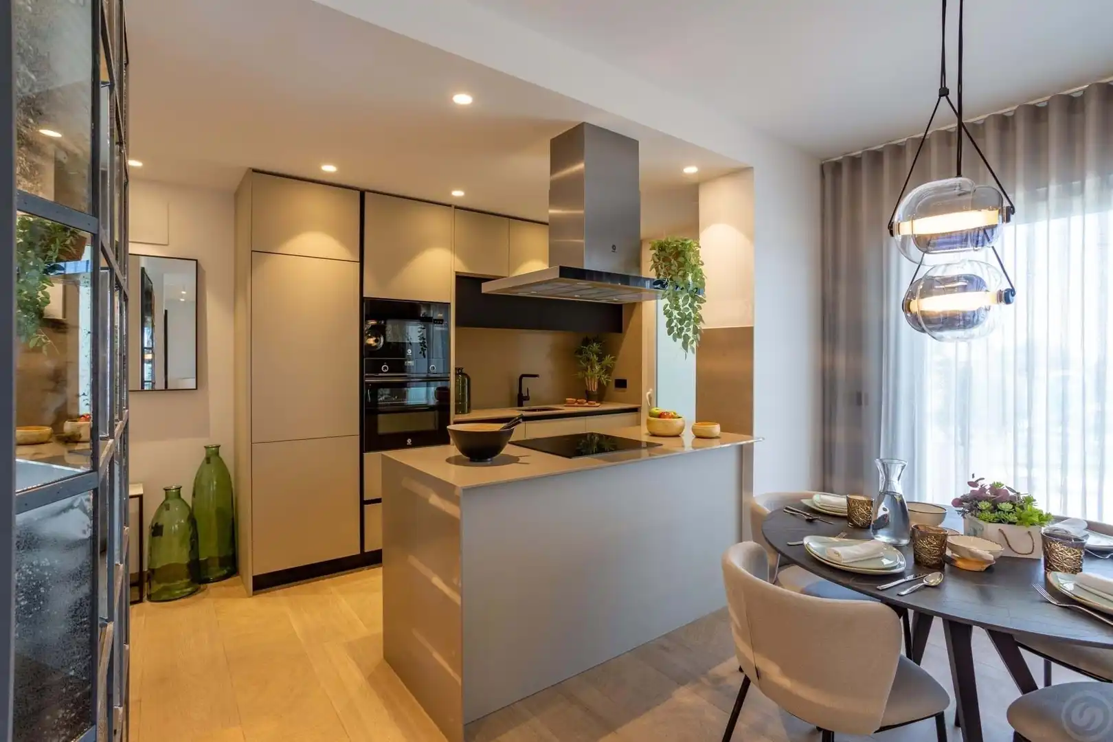 Küche von Wohnung zum Verkauf in Algorfa mit Klimaanlage, Heizung und Terrasse