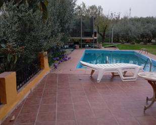 Piscina de Casa o xalet en venda en Guadix amb Aire condicionat, Jardí privat i Terrassa