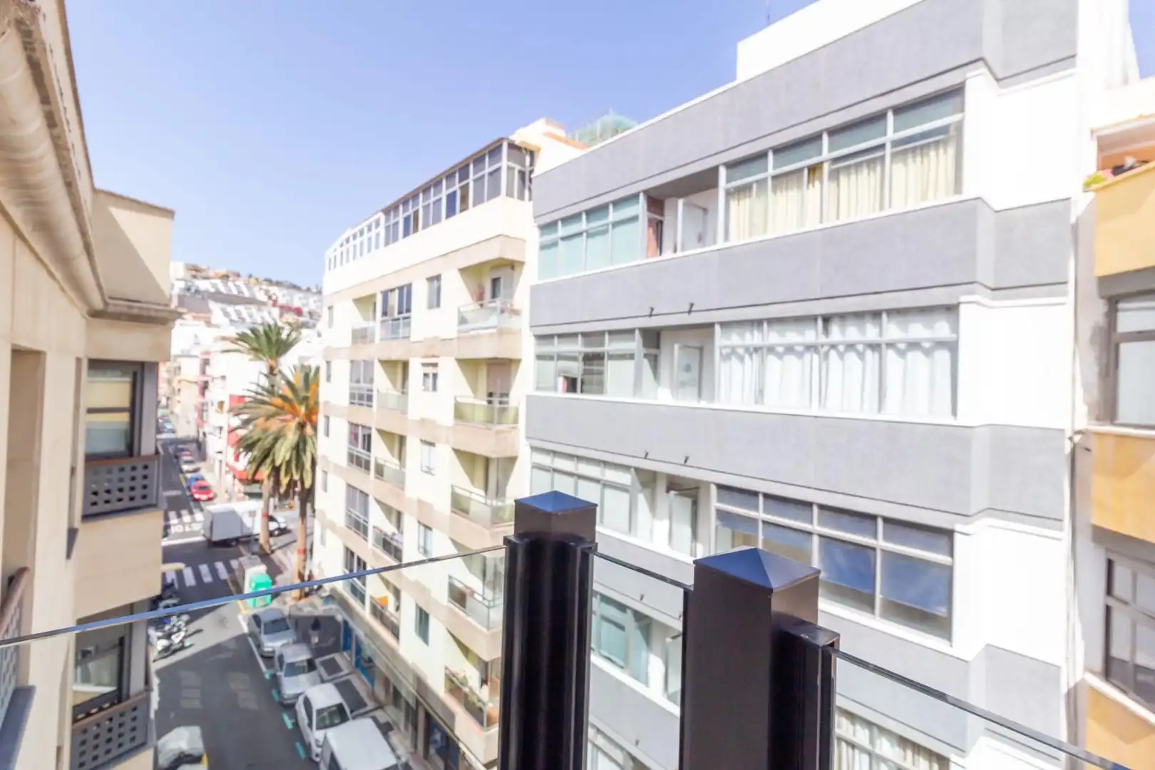 Vista exterior de Piso de alquiler en Las Palmas de Gran Canaria con Terraza