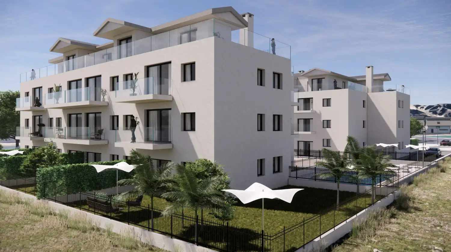 Vista exterior de Piso en venta en Argoños  con Calefacción, Terraza y Balcón