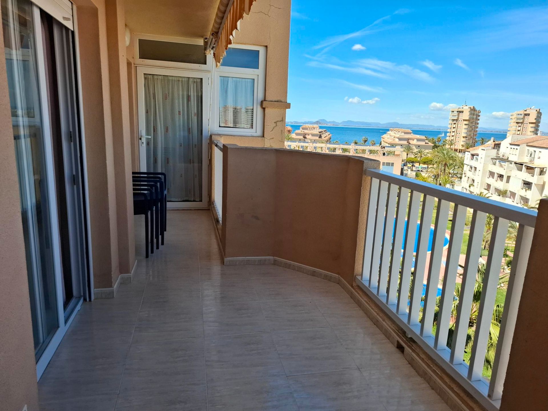 Balcony of Attic for sale in La Manga del Mar Menor  with Heating, Private garden and Terrace