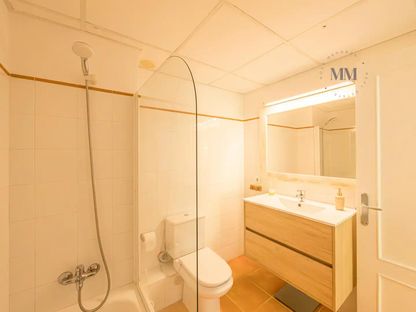 Baño de Apartamento en venta en Es Mercadal con Aire acondicionado, Calefacción y Terraza