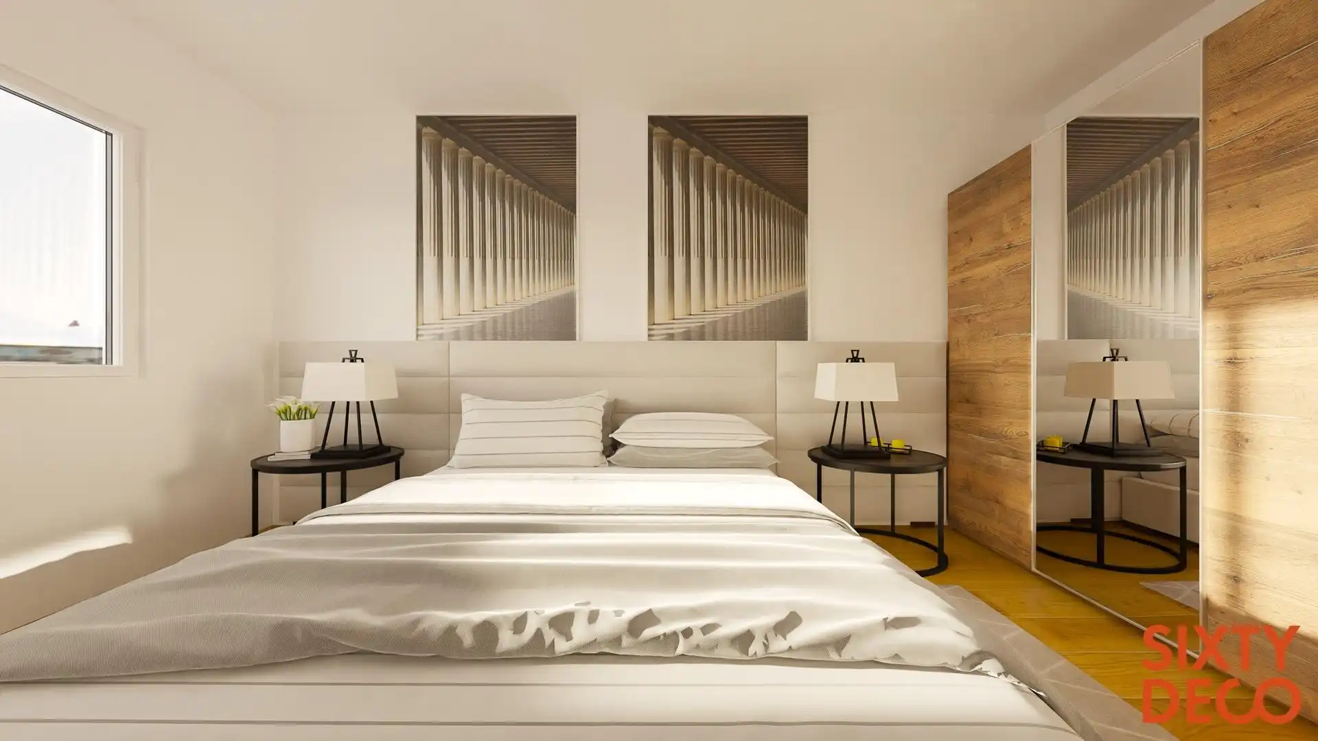 Bedroom of Flat for sale in Zaragoza  with Air Conditioner and Heating