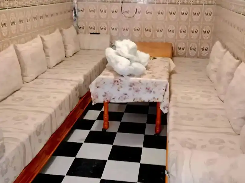 Sala de estar de Casa adosada en venta en Melilla con Aire acondicionado, Amueblado y Balcón
