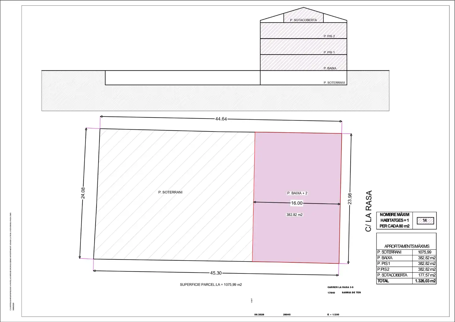 Residencial en venta en Sarrià de Ter