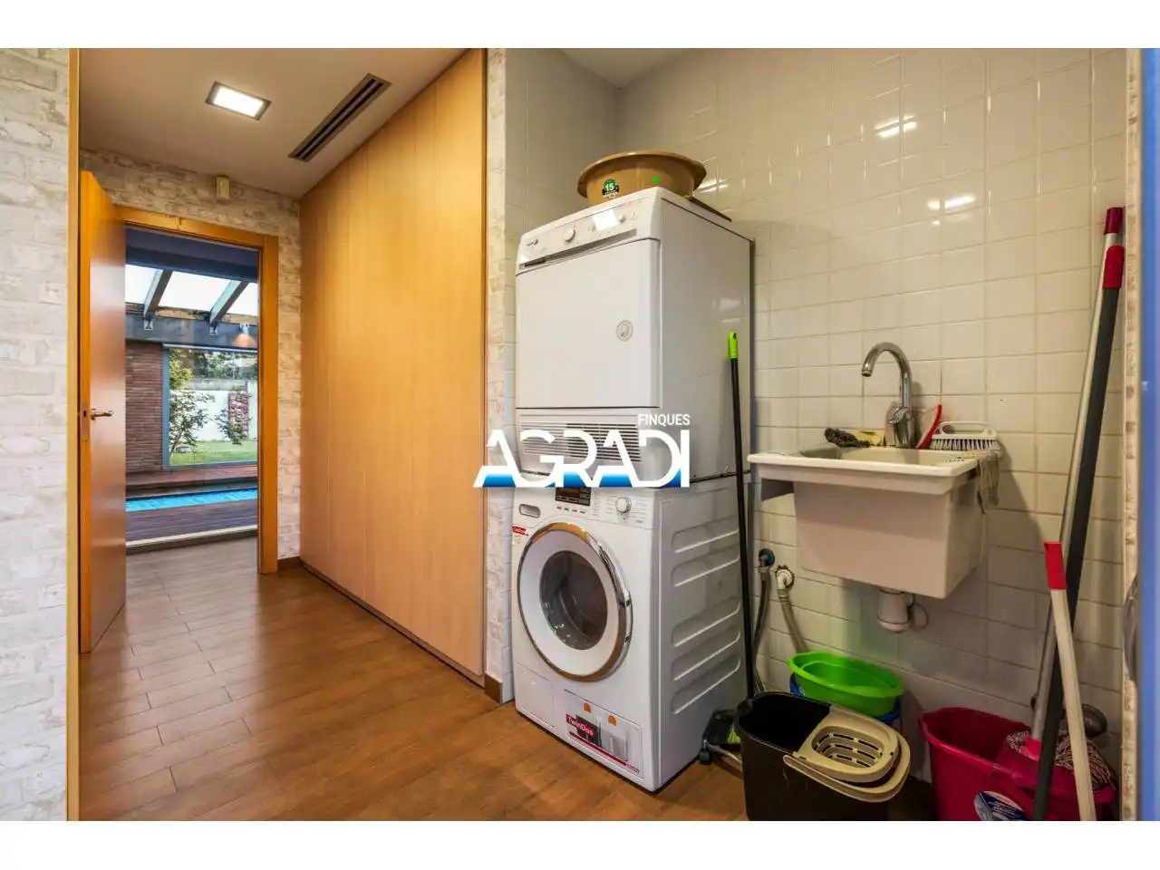 Kitchen of Houses for sale in Les Franqueses del Vallès  with Air Conditioner, Heating and Private garden