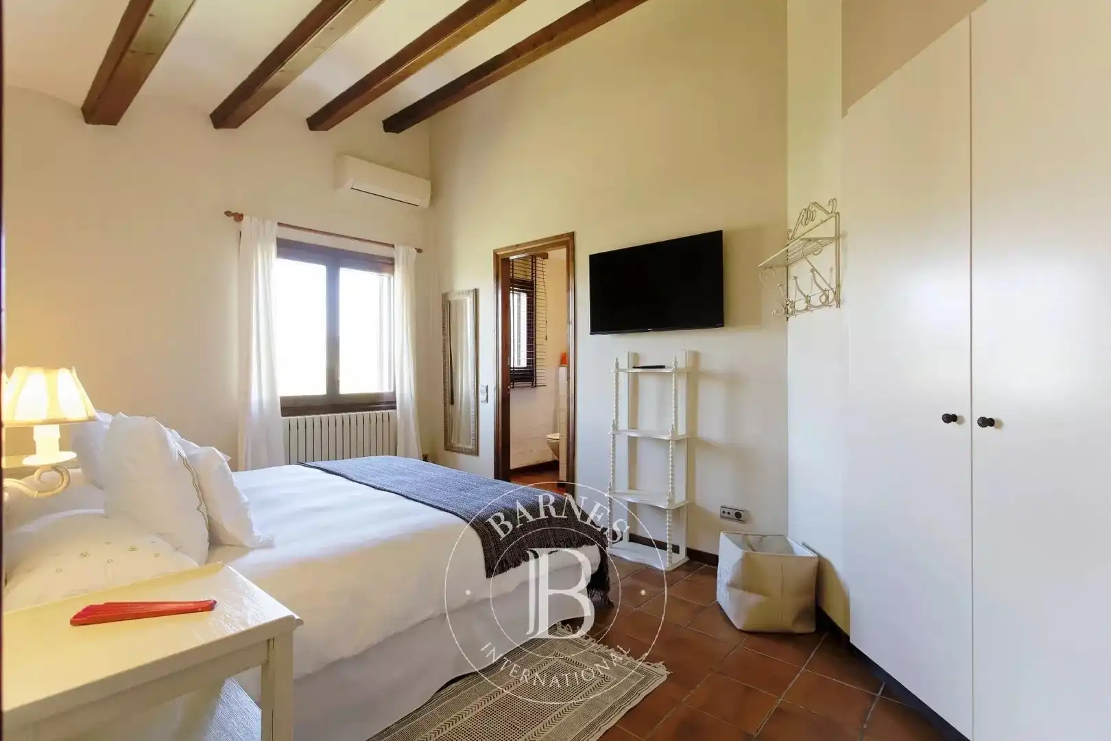 Bedroom of Houses for sale in Vilobí del Penedès  with Air Conditioner, Heating and Swimming Pool