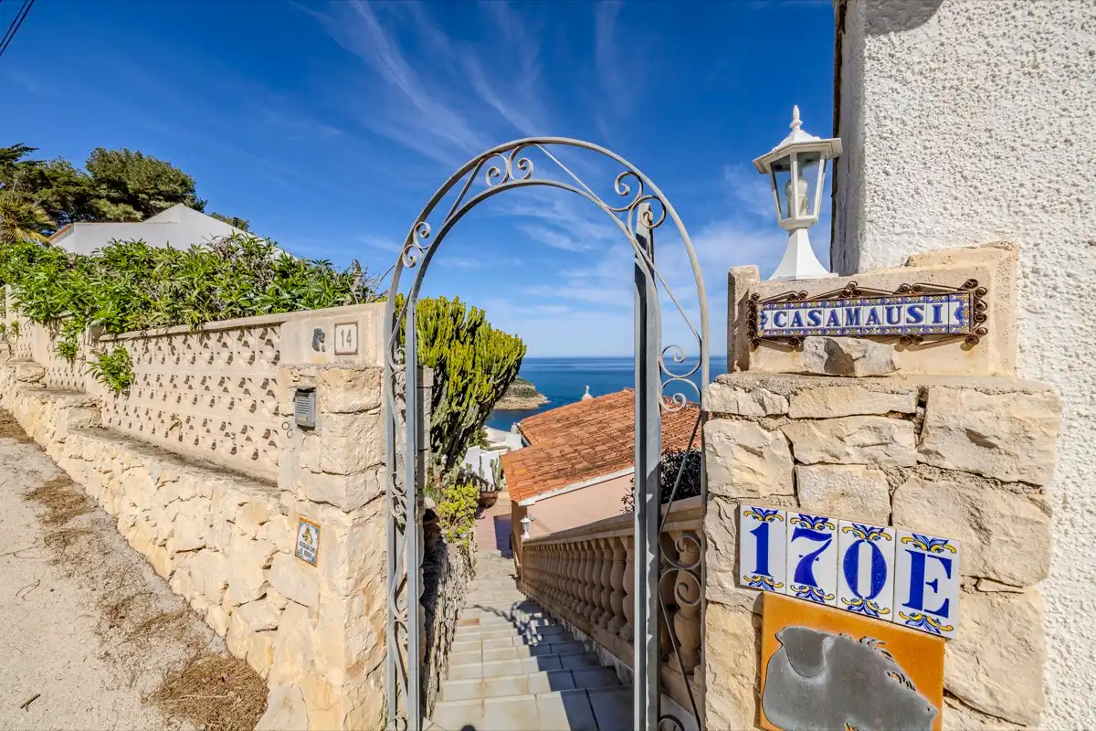 Exterior view of Houses for sale in Jávea / Xàbia  with Air Conditioner, Heating and Private garden