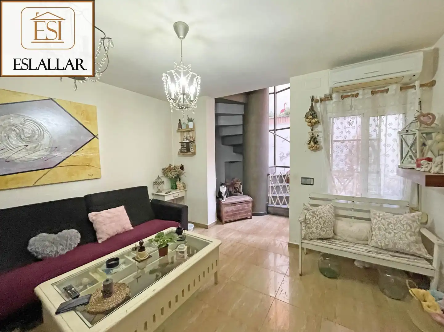 Living room of Detached homes for sale in Sabadell  with Heating, Storage room and Balcony